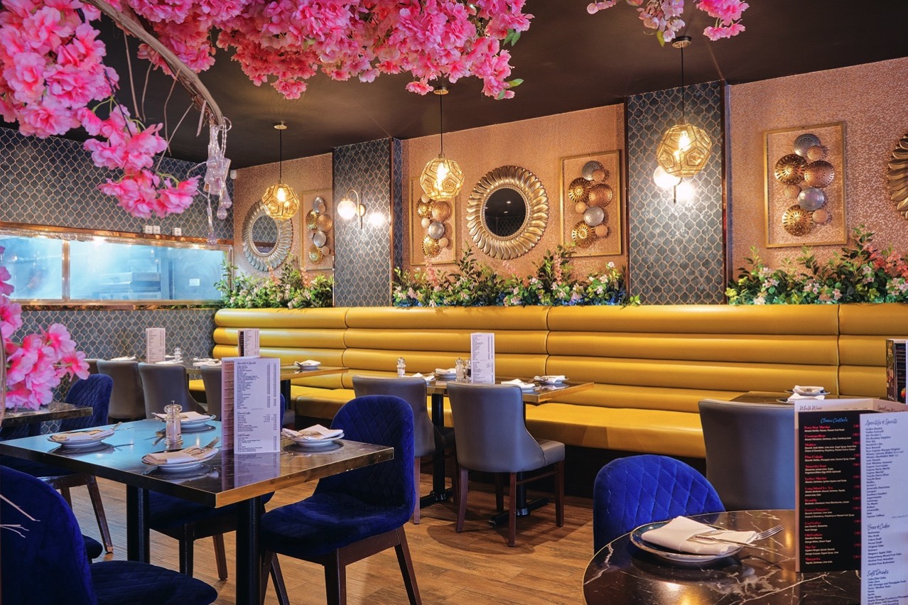 Q-Style Upholstery refurbish the Turkish restaurants seat